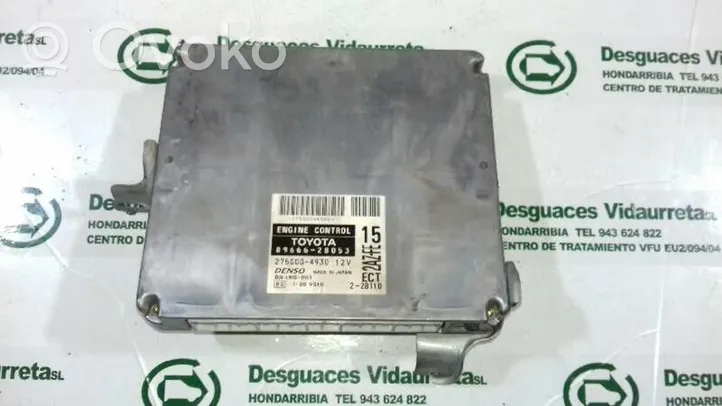 Toyota Previa (XR30, XR40) II Komputer / Sterownik ECU silnika 8966628053