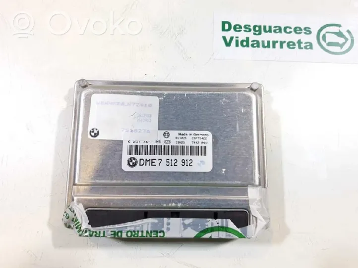 BMW X5 E53 Centralina/modulo motore ECU 7512912