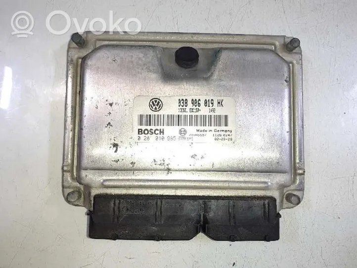 Seat Toledo II (1M) Komputer / Sterownik ECU silnika 038906019HK