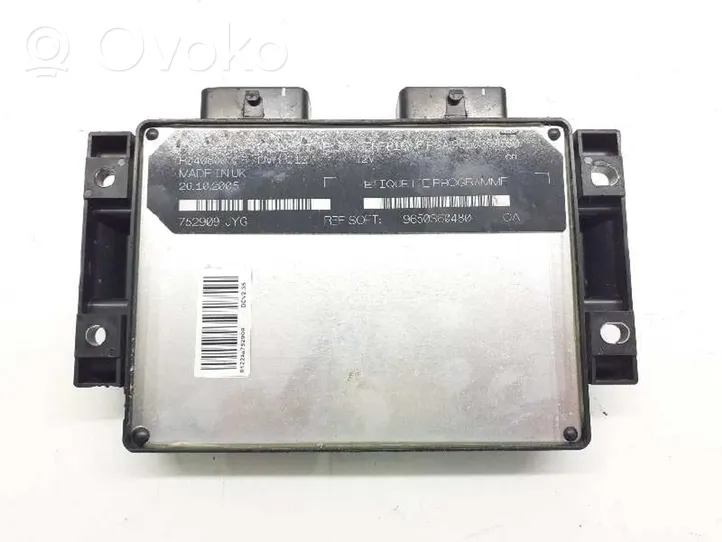 Fiat Scudo Unité de commande, module ECU de moteur 9650359580