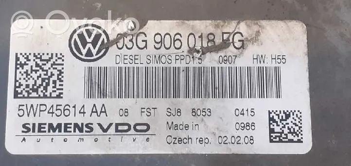 Volkswagen Passat Alltrack Centralina/modulo motore ECU 03G906018FG