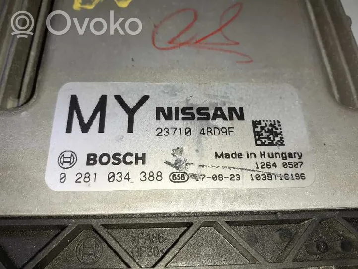 Nissan X-Trail T32 Engine control unit/module ECU 237104BD9E