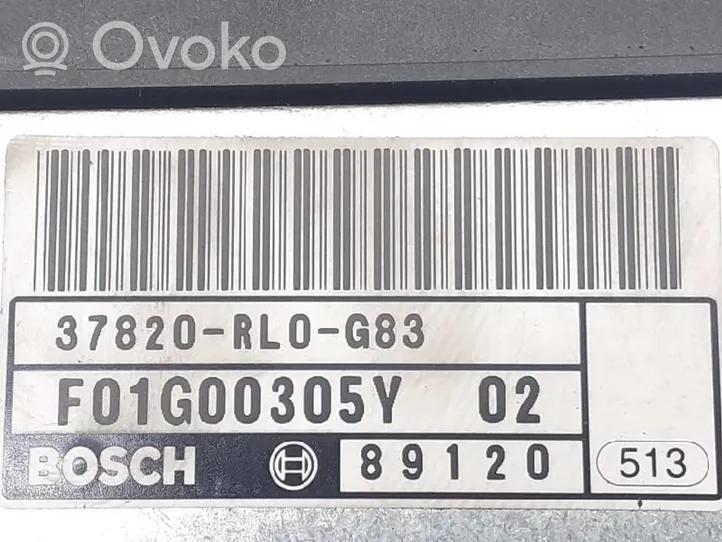 Honda Accord Komputer / Sterownik ECU silnika 37820RL0G83