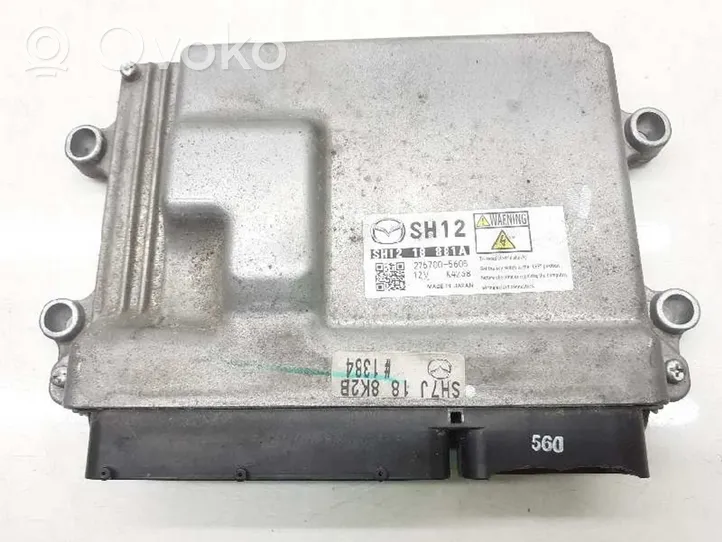 Mazda CX-5 Unité de commande, module ECU de moteur SH1218881A