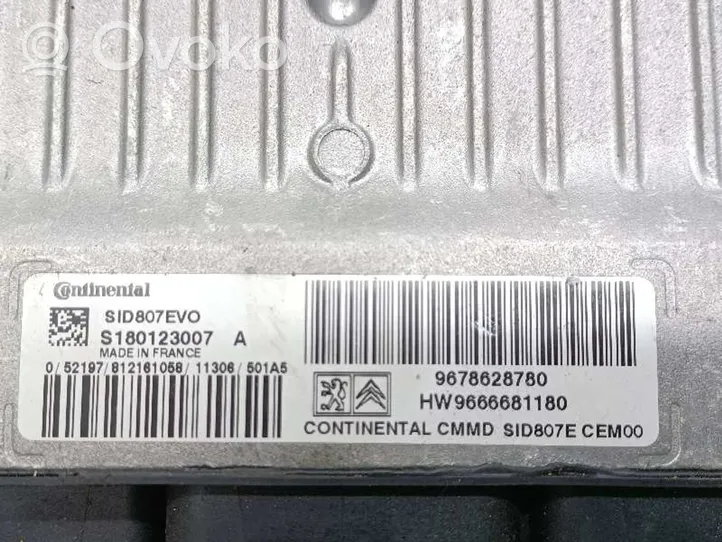 Citroen C4 Aircross Motora vadības bloka ECU 1612886680