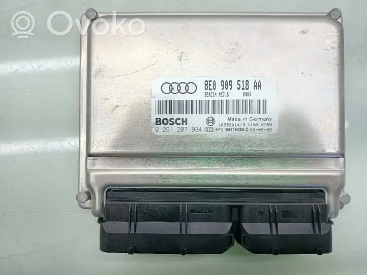Audi A4 Allroad Moottorin ohjainlaite/moduuli (käytetyt) 8E0909518AA