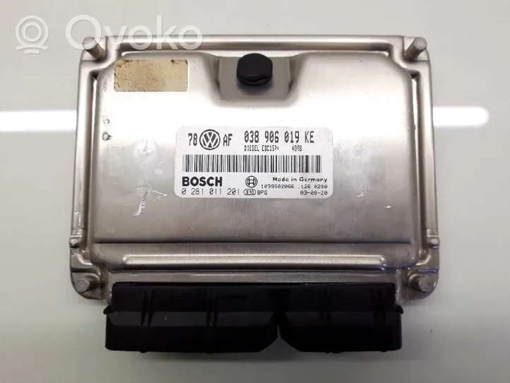 Volkswagen Passat Alltrack Centralina/modulo motore ECU 038906019LE