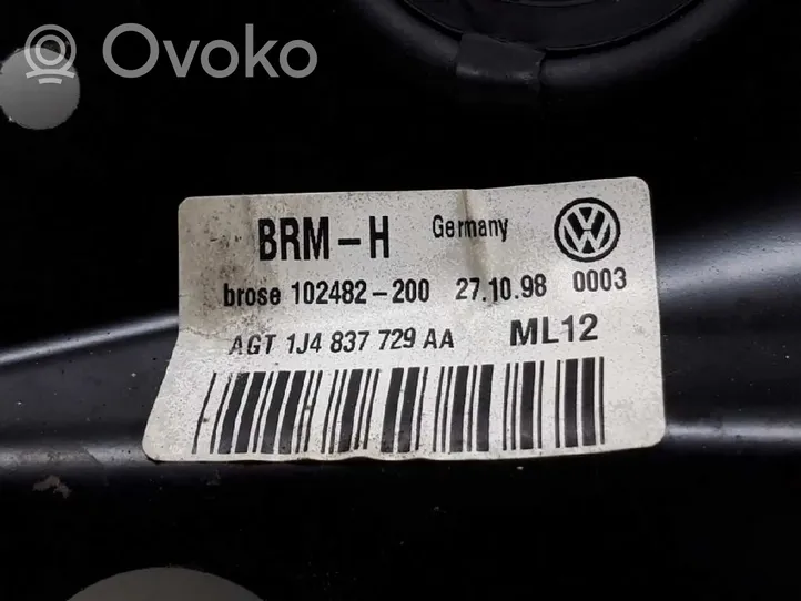Volkswagen Bora Alzacristalli manuale della portiera anteriore 1J4837461F
