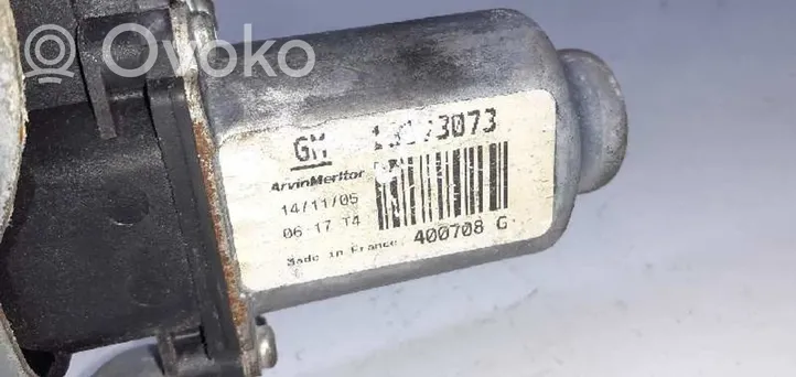 Opel Corsa C Mechanizm podnoszenia szyby tylnej bez silnika 93186824