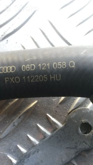 Audi A4 S4 B7 8E 8H Tuyau de liquide de refroidissement moteur 06D121065J