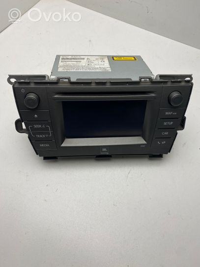 Toyota Prius (XW30) Radio/CD/DVD/GPS-pääyksikkö 8614047110