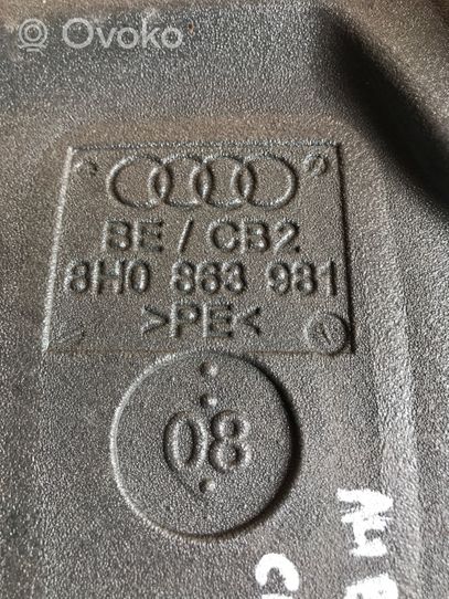 Audi A4 S4 B7 8E 8H Takaoven äänieriste 8H0863981