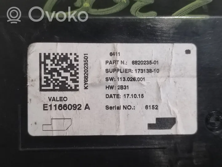 BMW 3 F30 F35 F31 Autres unités de commande / modules 6820235