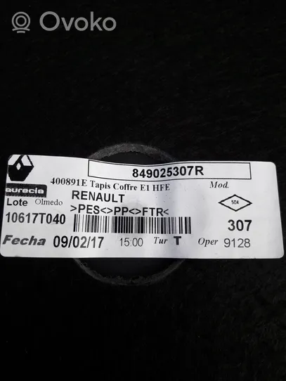 Renault Kadjar Ковер багажника 849025307R