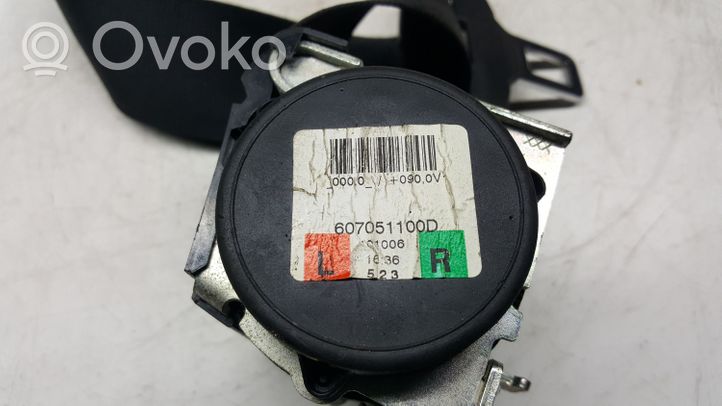 BMW 1 E82 E88 Ceinture de sécurité arrière 607051100D