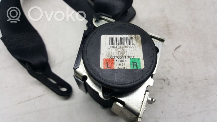 BMW 1 E82 E88 Ceinture de sécurité arrière 607051100D