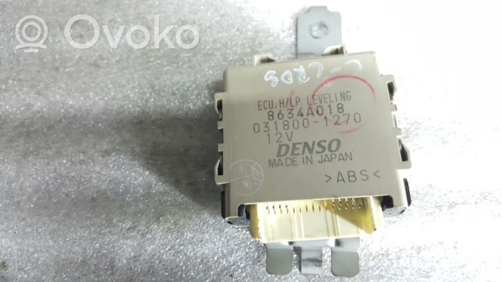 Citroen C-Crosser Unité de commande, module ECU de moteur 8634A018