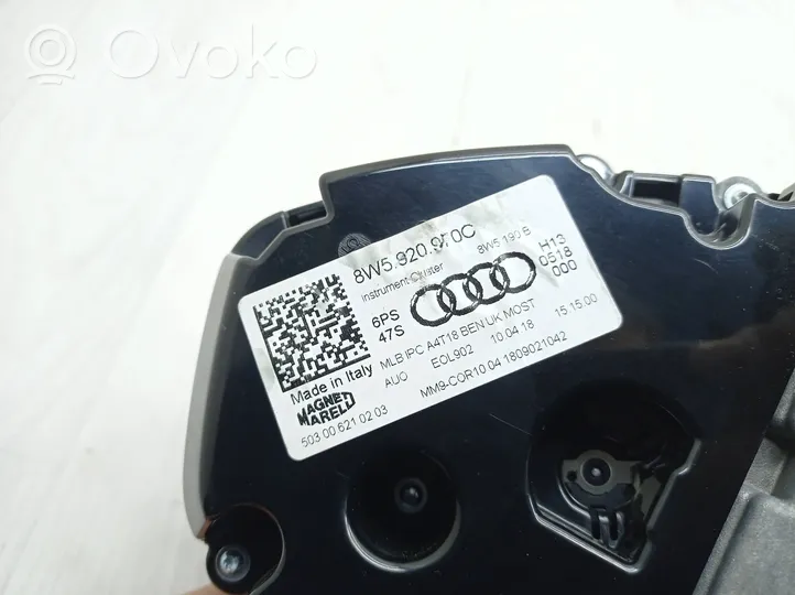 Audi A4 S4 B9 Licznik / Prędkościomierz 8W5920970C