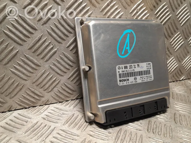 Mercedes-Benz A W168 Calculateur moteur ECU A0001533179