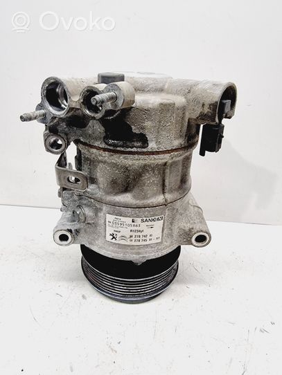 Citroen DS7 Crossback Air conditioning (A/C) compressor (pump) 9827874280