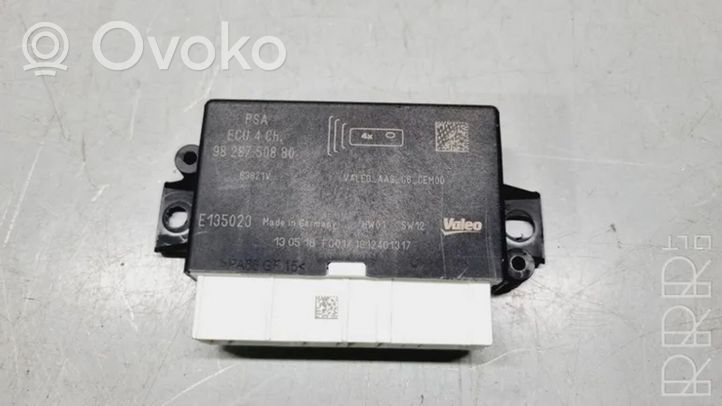 Citroen DS7 Crossback Pysäköintitutkan (PCD) ohjainlaite/moduuli 1631895880