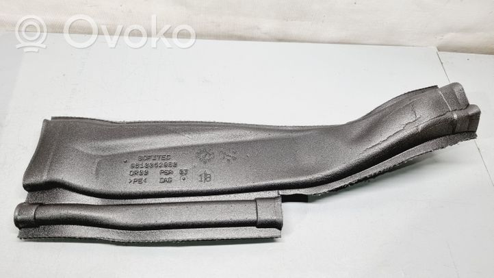 Citroen DS7 Crossback Cabin air duct channel 9810052980