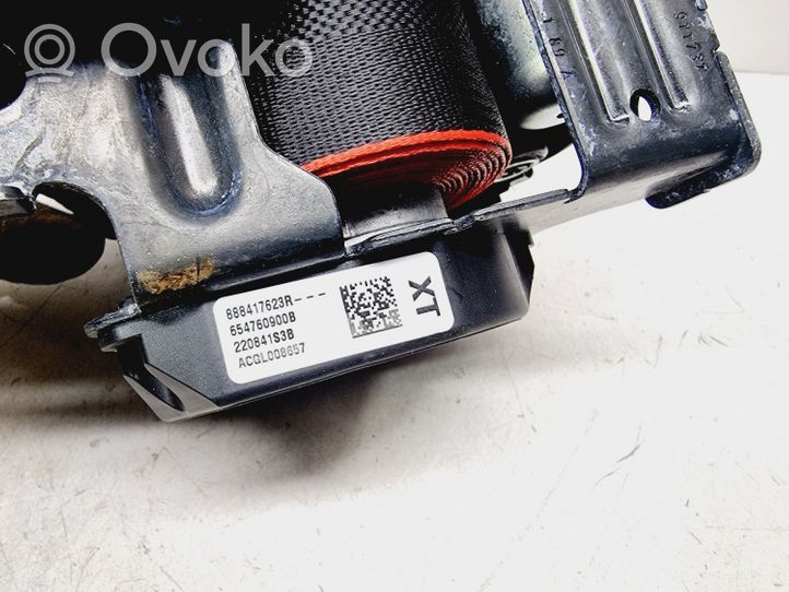 Renault Arkana Pas bezpieczeństwa fotela tylnego 888417623R