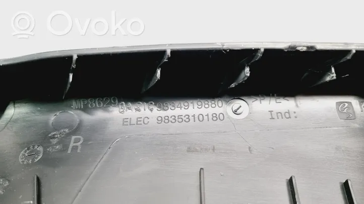 Opel Mokka B Rivestimento di protezione sottoporta del bagagliaio/baule 9835310180