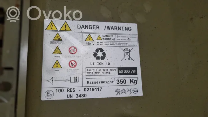 Opel Mokka B Batteria di veicolo ibrido/elettrico 9850171080