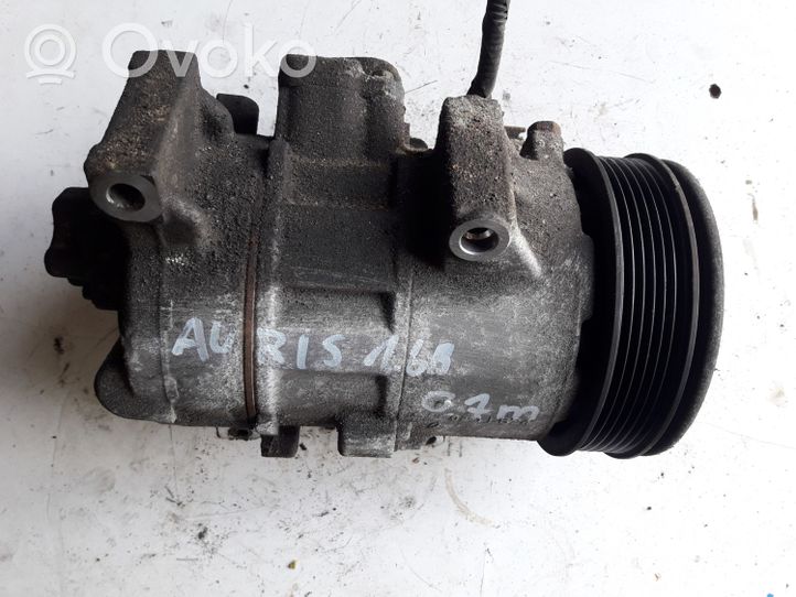 Toyota Auris 150 Ilmastointilaitteen kompressorin pumppu (A/C) 6SEU14CGE4472601494