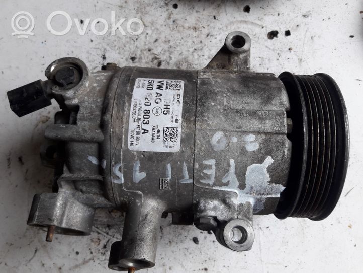 Skoda Yeti (5L) Ilmastointilaitteen kompressorin pumppu (A/C) 5K0820803A
