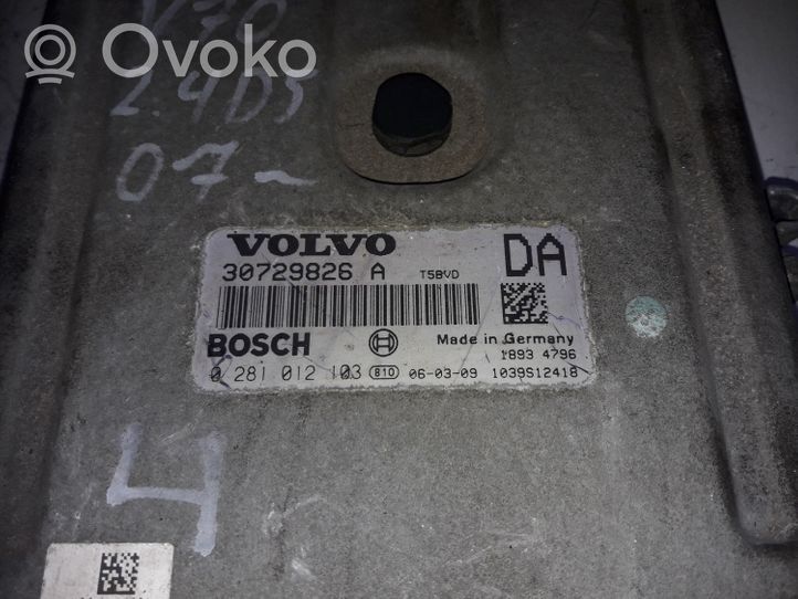 Volvo V70 Moottorin ohjainlaite/moduuli 0281012103