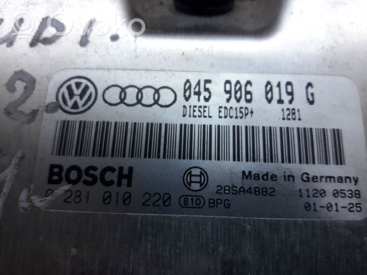 Audi A2 Variklio valdymo blokas 045906019G