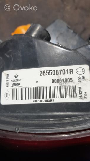 Renault Kadjar Aizmugurējais lukturis virsbūvē 265508701R