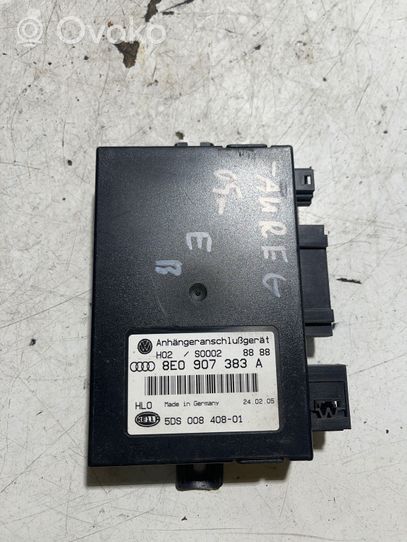 Volkswagen Touareg I Tow bar trailer control unit/module 8e0907383a