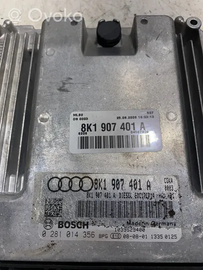 Audi A5 Sportback 8TA Moottorin ohjainlaite/moduuli 8K1907401A
