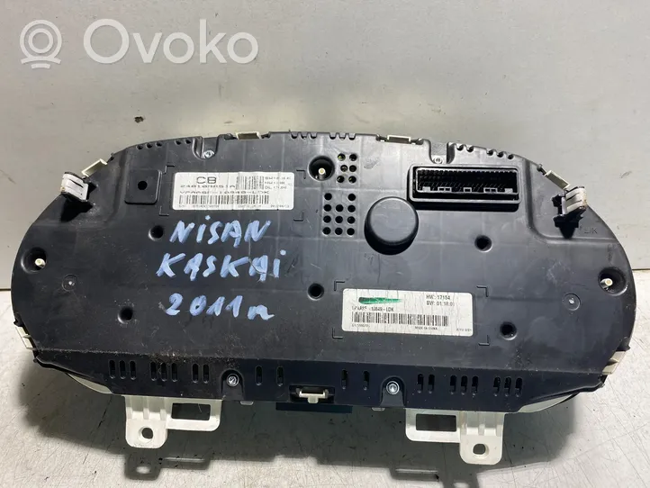 Nissan Qashqai Compteur de vitesse tableau de bord 248108R51A