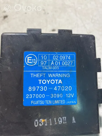 Toyota Prius (XW20) Centralina/modulo allarme 8973047020