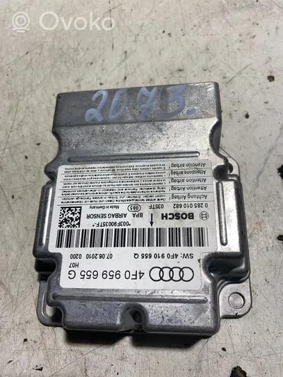 Audi A6 S6 C6 4F Turvatyynyn ohjainlaite/moduuli 4F0959655G