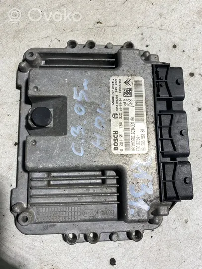 Citroen C3 Sterownik / Moduł ECU 9658556880