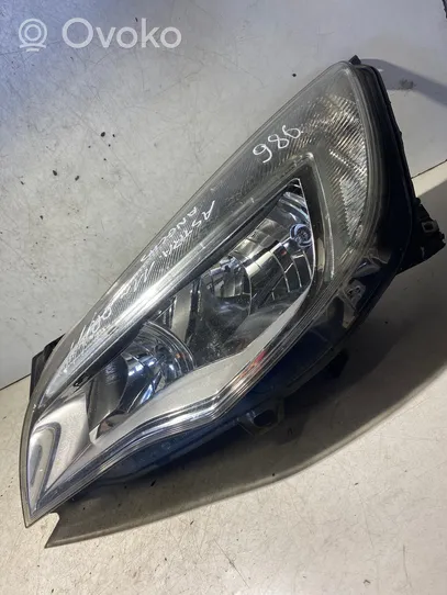 Opel Astra J Headlight/headlamp 1LG01001103