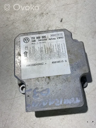 Volkswagen Touran I Gaisa spilvenu vadības bloks 1T0909605