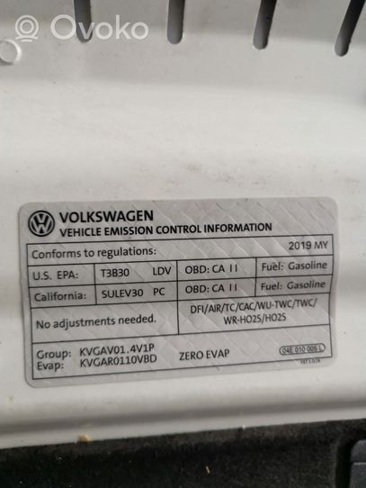 Volkswagen Jetta USA Vano motore/cofano 