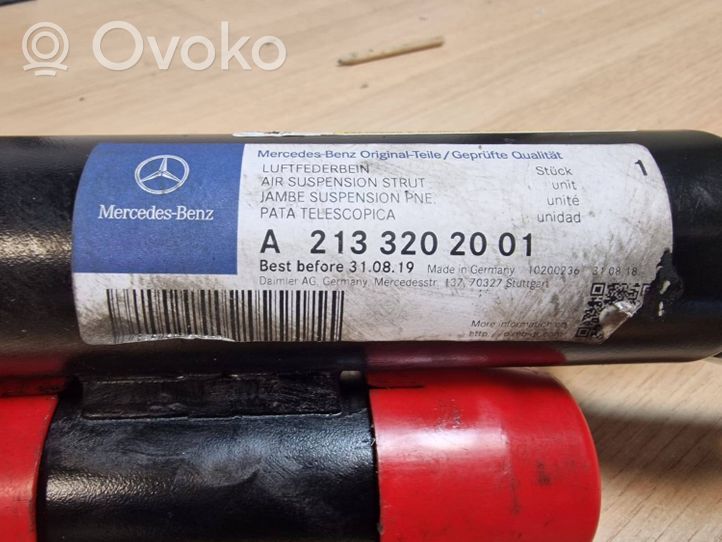 Mercedes-Benz E W213 Ammortizzatore anteriore con sospensione pneumatica A2133202001