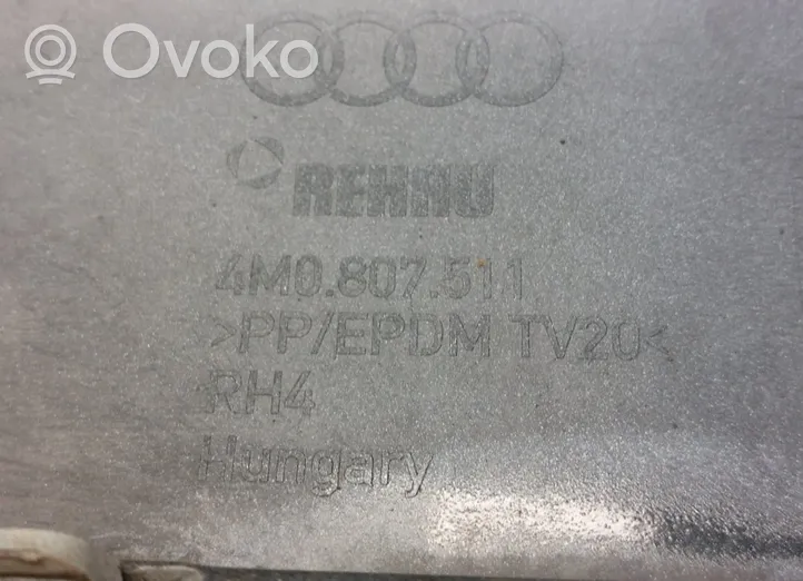 Audi Q7 4M Zderzak tylny 4M0807511