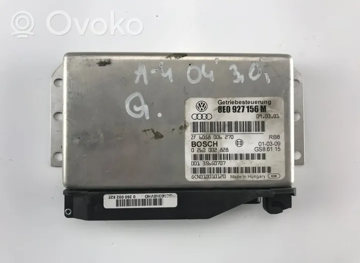 Audi A4 S4 B6 8E 8H Vaihdelaatikon ohjainlaite/moduuli ZF6058006270