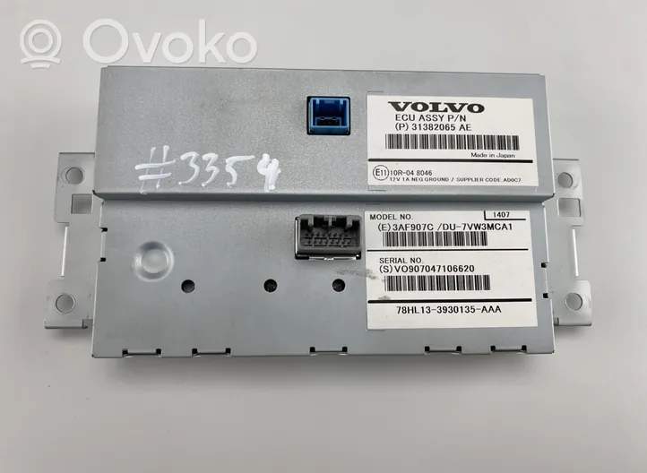 Volvo S60 Monitori/näyttö/pieni näyttö 31382065AE