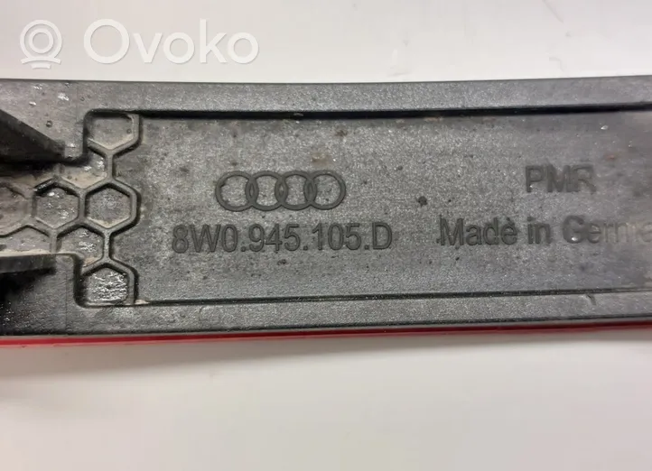 Audi A4 S4 B9 Kolmas/lisäjarruvalo 8W0945105D