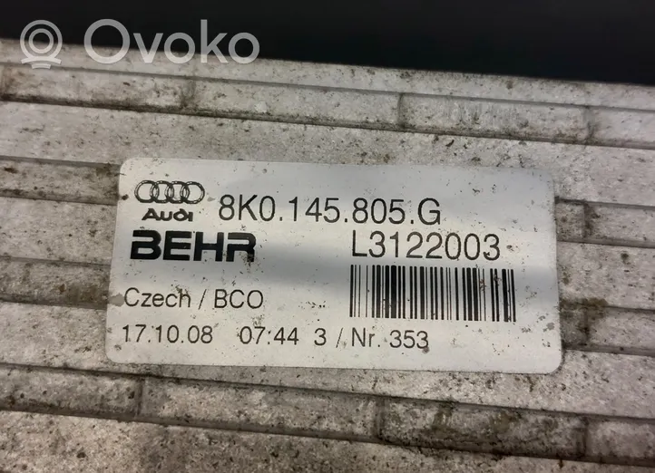 Audi A4 S4 B8 8K Välijäähdyttimen jäähdytin 8K0145805G