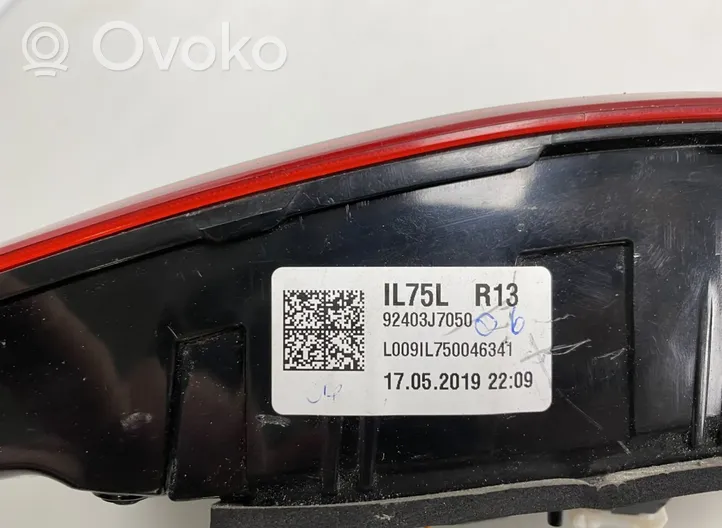 KIA Ceed Lampy tylnej klapy bagażnika L009IL750046341